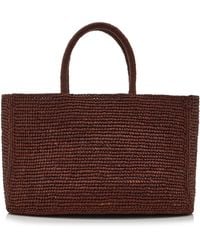 LIE STUDIO - The Charlotte Small Raffia Bag - Lyst