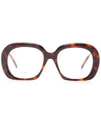 Loewe - Curvy Square-frame Acetate Sunglasses - Lyst