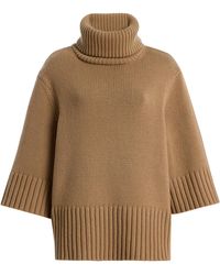 Michael Kors - Funnel-Neck Cashmere Sweater - Lyst