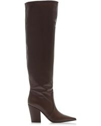 Gianvito Rossi - Leather Over-the-knee Boots - Lyst