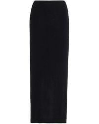 ÉTERNE - Emma Cashmere Maxi Skirt - Lyst