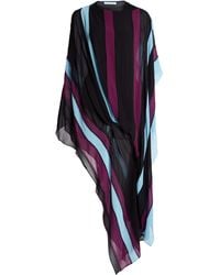 Christopher Esber - Vin Draped Silk Midi Dress - Lyst