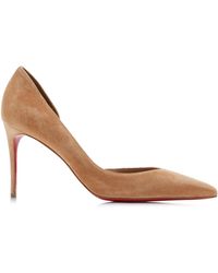Christian Louboutin - Iriza 85Mm Veau Velours Pumps - Lyst