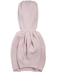 Balenciaga - Silk Gazar Balloon Maxi Dress - Lyst