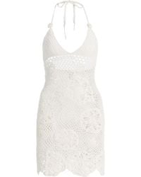 Akoia Swim - Exclusive Crocheted Cotton Mini Dress - Lyst