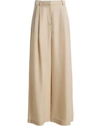 Frankie Shop - Marfa Pleated Twill Trousers - Lyst