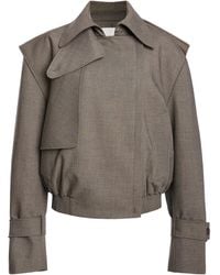 Christopher Esber - Cropped Bomber Jacket - Lyst