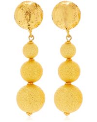 Sylvia Toledano - Sand Bubble 22k Gold-plated Earrings - Lyst