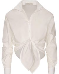 ANDRES OTALORA - Ilusion Natural Cotton Shirt - Lyst