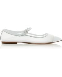 Aeyde - Uma Mesh Mary Jane Flats - Lyst