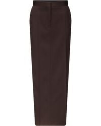 FFORME - Rae Tailored Wool Maxi Skirt - Lyst