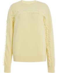 Zankov - Fringed Wool Sweater - Lyst