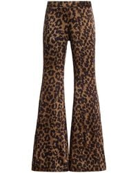 Franchise - Zaoua Leopard Silk Pants - Lyst