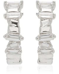 Suzanne Kalan - Classic Huggie 18K Diamond Earrings - Lyst