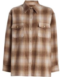 Citizens of Humanity - Kota Cotton Flannel Shirt - Lyst