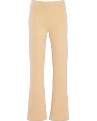 Ashlyn - Gaia Merino Wool Flared Pants - Lyst