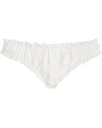 Juillet - Chloe Broderie Anglaise Bikini Bottom - Lyst