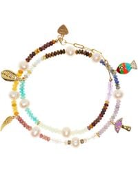 Joie - Exclusive La Isla Neon Wrap Anklet/choker - Lyst