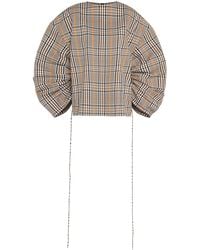 A.W.A.K.E. MODE - Puff-Sleeve Cotton-Blend Top - Lyst