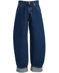 DARKPARK - Khris Rigid Mid-rise Barrel-leg Jeans - Lyst
