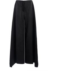 Christopher Esber - Released Satin Wide-Leg Pants - Lyst