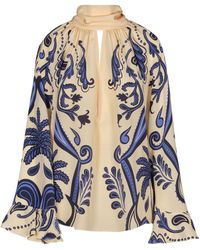 Johanna Ortiz - Ritmo Sol Silk Top - Lyst