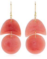 Ten Thousand Things - Tiny Arp 18K Opal Earrings - Lyst