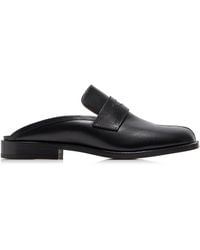 Maison Margiela - Tabi Leather City Loafer Mules - Lyst