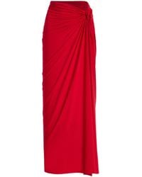 Maygel Coronel - Exclusive La Isla Pollera Jersey Maxi Skirt - Lyst