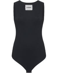 Jil Sander - Sleeveless Bodysuit - Lyst