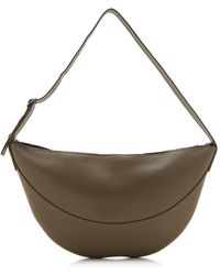 The Row - Jouve Leather Sling Bag - Lyst