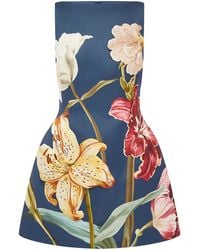LEO LIN - Ali Embroidered Mini Dress - Lyst