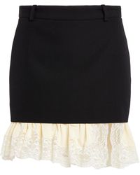 Balenciaga 'Sartoriale Lingerie' Skirt in Black | Lyst