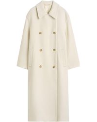 TOTEME - Shield Wool-Blend Coat - Lyst