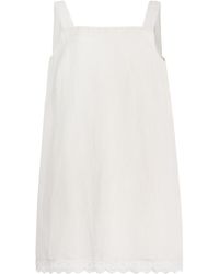 Posse - Grace Ramie Mini Dress - Lyst