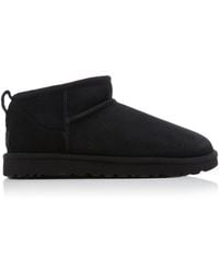 UGG - Classic Ultra Mini Sheepskin Ankle Boots - Lyst