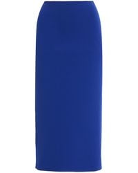 Jil Sander - Straight Knit Midi Skirt - Lyst