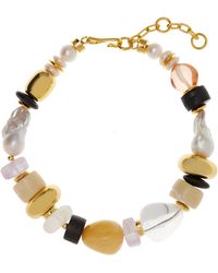 Lizzie Fortunato - Exclusive Monument Beaded Necklace - Lyst