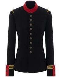 Ralph Lauren - Wilmington Wool Military Jacket - Lyst