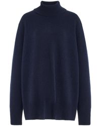 The Row - Stepny Wool-cashmere Turtleneck Sweater - Lyst