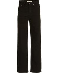 Jeanerica - Eiffel Stretch High-rise Straight-leg Jeans - Lyst