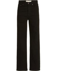 Jeanerica - Eiffel Stretch High-rise Straight-leg Jeans - Lyst