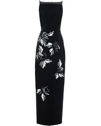 chinese dress ladies Emery Embellished Silk Dress – Retrofete main image 1