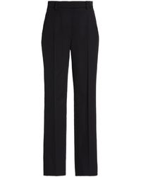 Prada - Wool Straight-leg Pants - Lyst