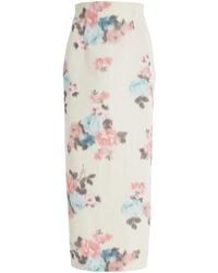 Philosophy Di Lorenzo Serafini - Taffeta Midi Skirt - Lyst