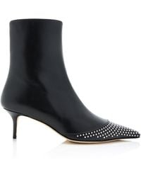 Aeyde - Roe Mini Studded Leather Boots - Lyst