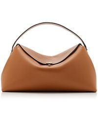 TOTEME - T-lock Leather Top Handle Bag - Lyst