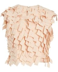 A.W.A.K.E. MODE - Rectangle-Detailed Backless Top - Lyst