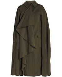 Ulla Johnson - Cecille Cotton-Blend Cape Coat - Lyst