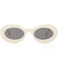 Loewe - Loop Oversized Round-frame Acetate Sunglasses - Lyst